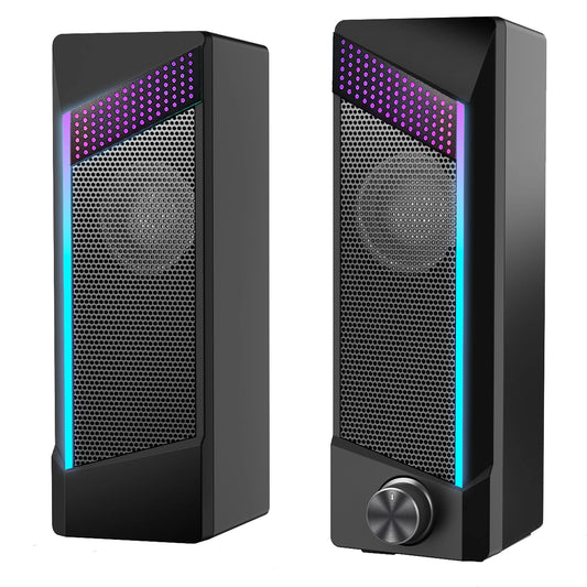 Wired RGB Lights Gaming Speakers