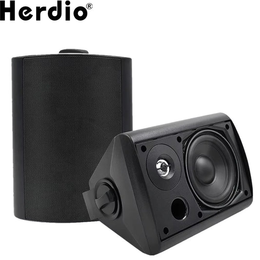 Herdio 5.25'' 300W Indoor/Outdoor Waterproof Dual Speakers