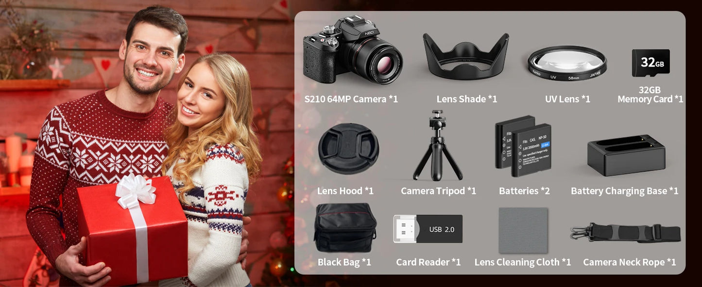 NBD 5K & 64MP Digital Cameras For Photography
