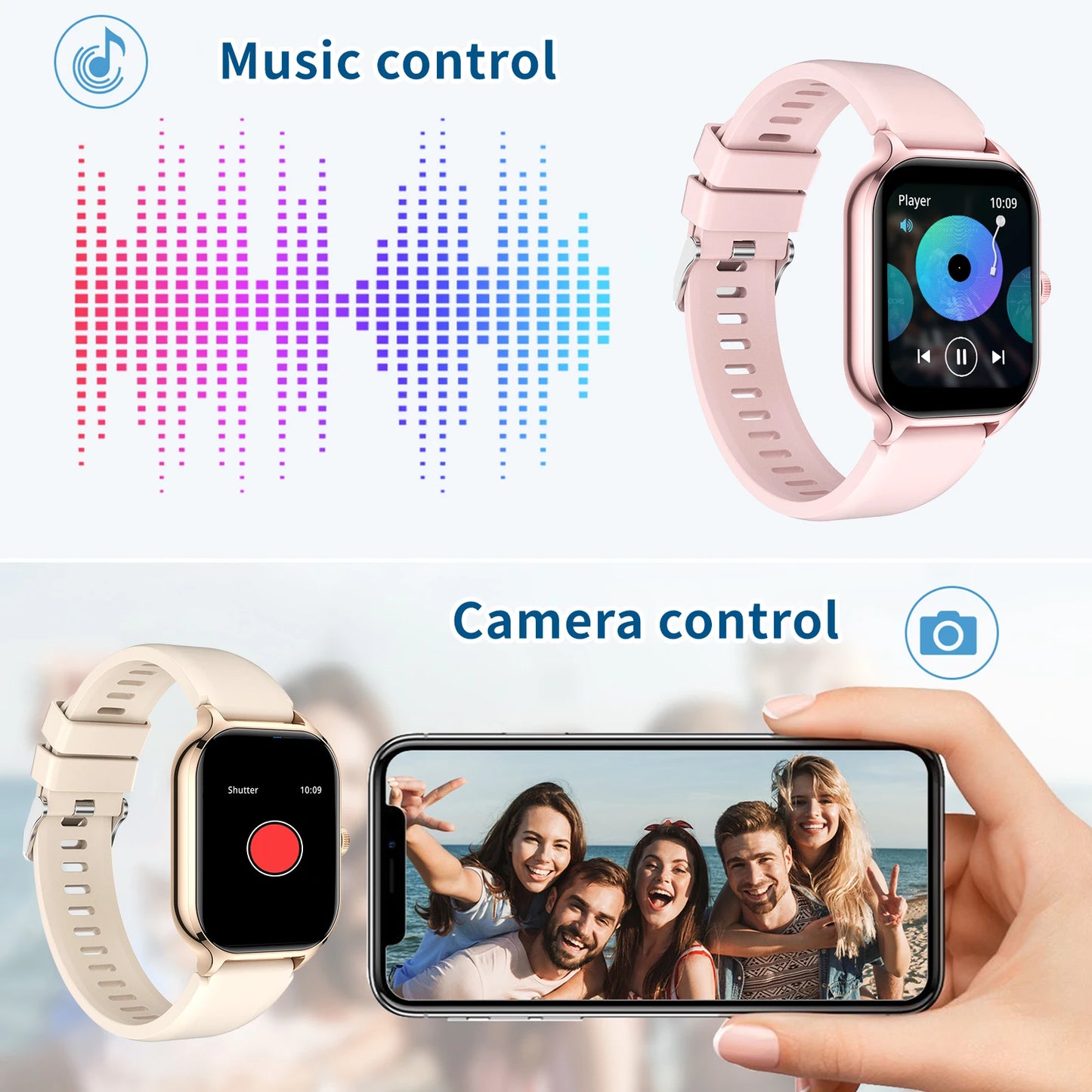 Smart watch wireless calling/dial for iPhone/Andriod