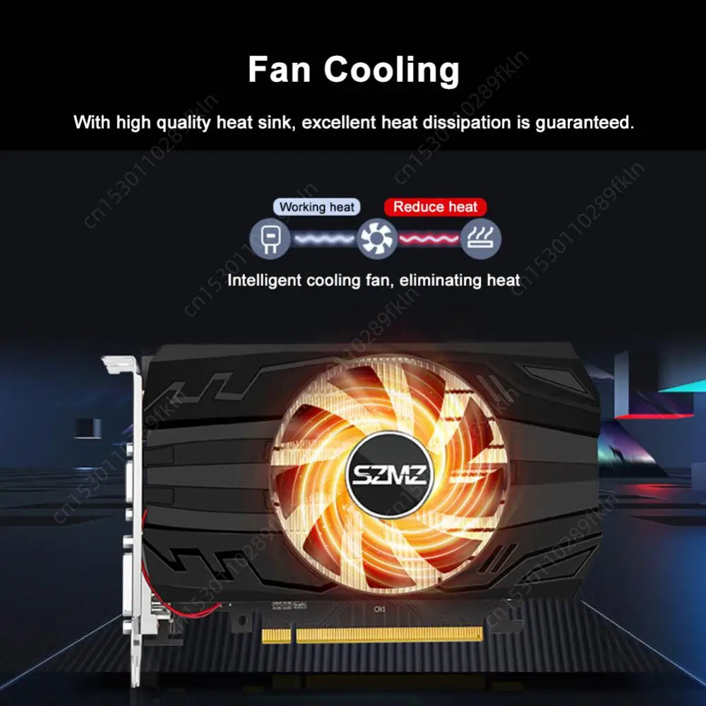 1/2/4GB Graphics Card DDR3/DDR5